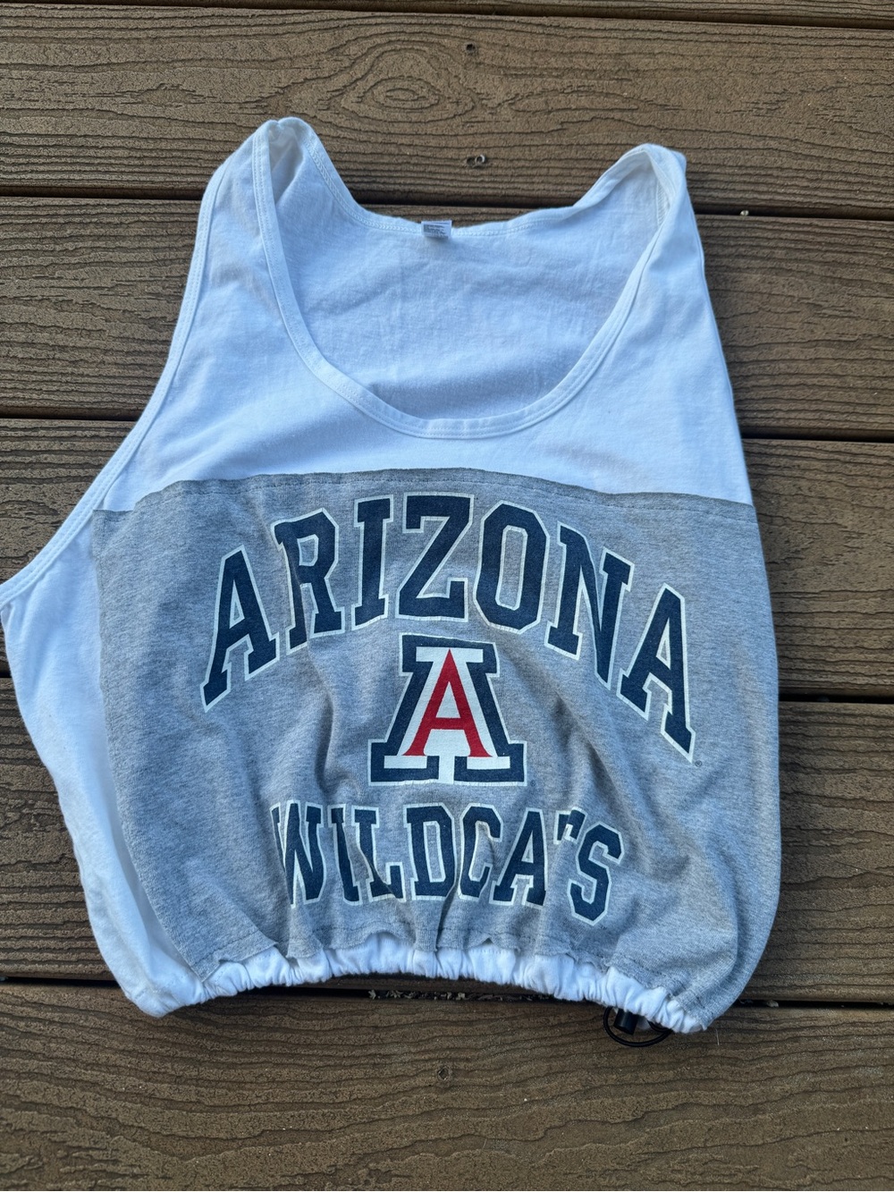 Arizona Wildcats Cropped Tank